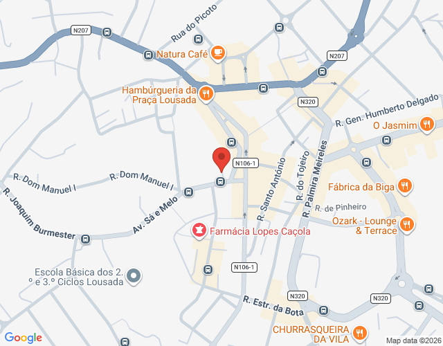 Mapa de localização