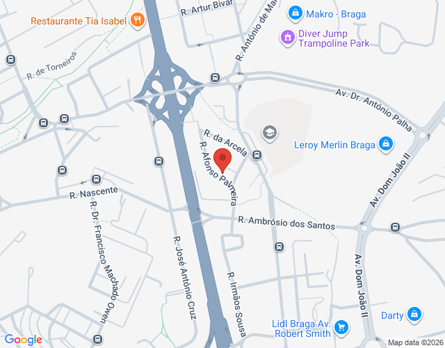Mapa de localização