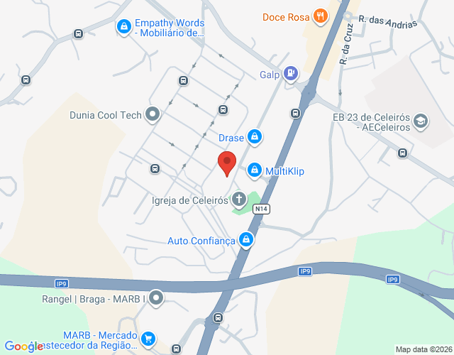 Mapa de localização