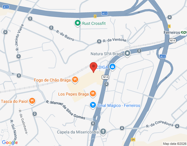 Mapa de localização