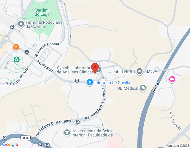 Mapa de localização