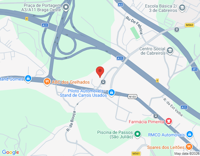 Mapa de localização
