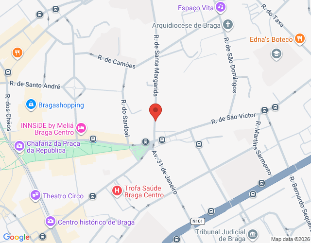 Mapa de localização