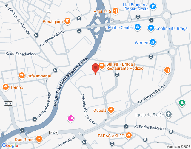 Mapa de localização