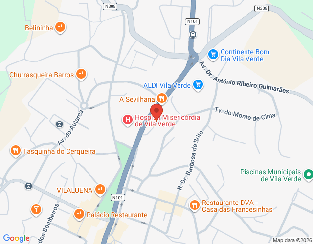 Mapa de localização