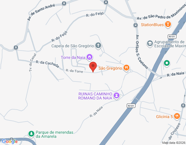 Mapa de localização