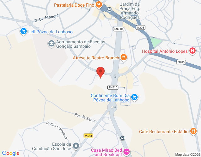 Mapa de localização