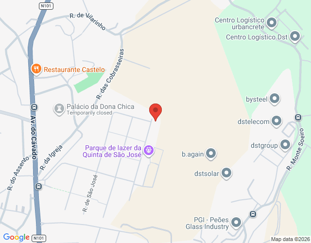 Mapa de localização