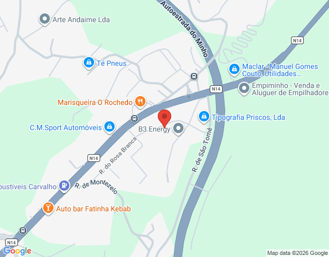 Mapa de localização
